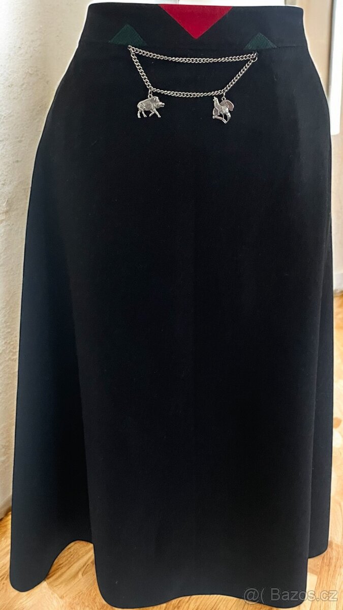 dámská sukně v selském stylu