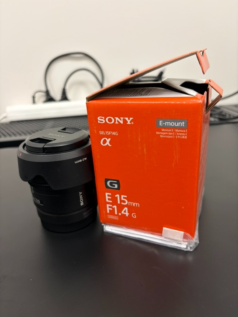 Sony E 15 mm F1.4 G