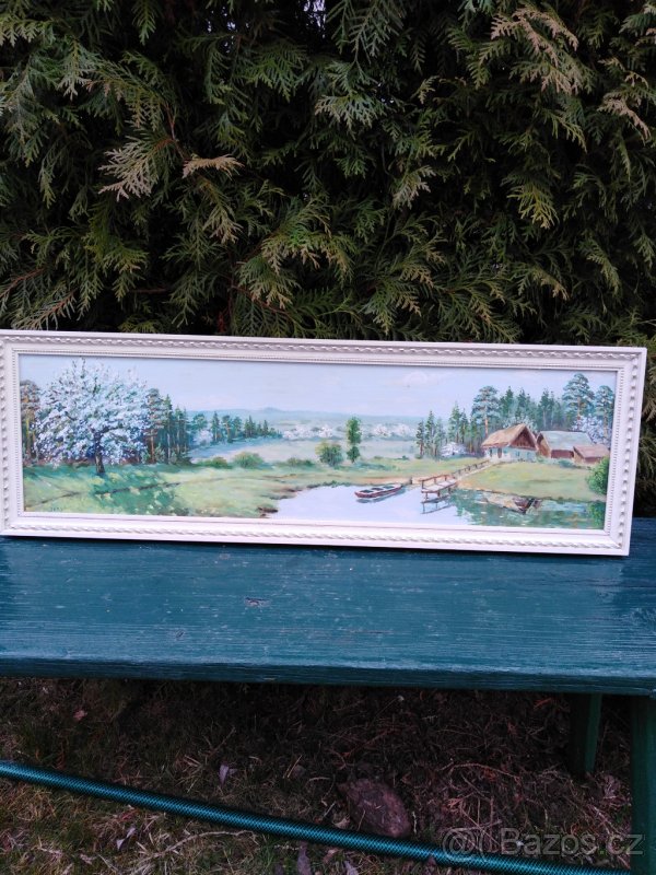 Obraz Jansa, olej, 1977