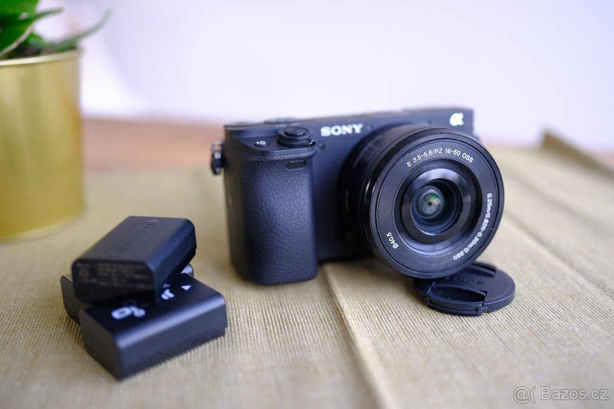Videokamera Sony Alpha 6400 + 16-50 mm f3.5-5.6