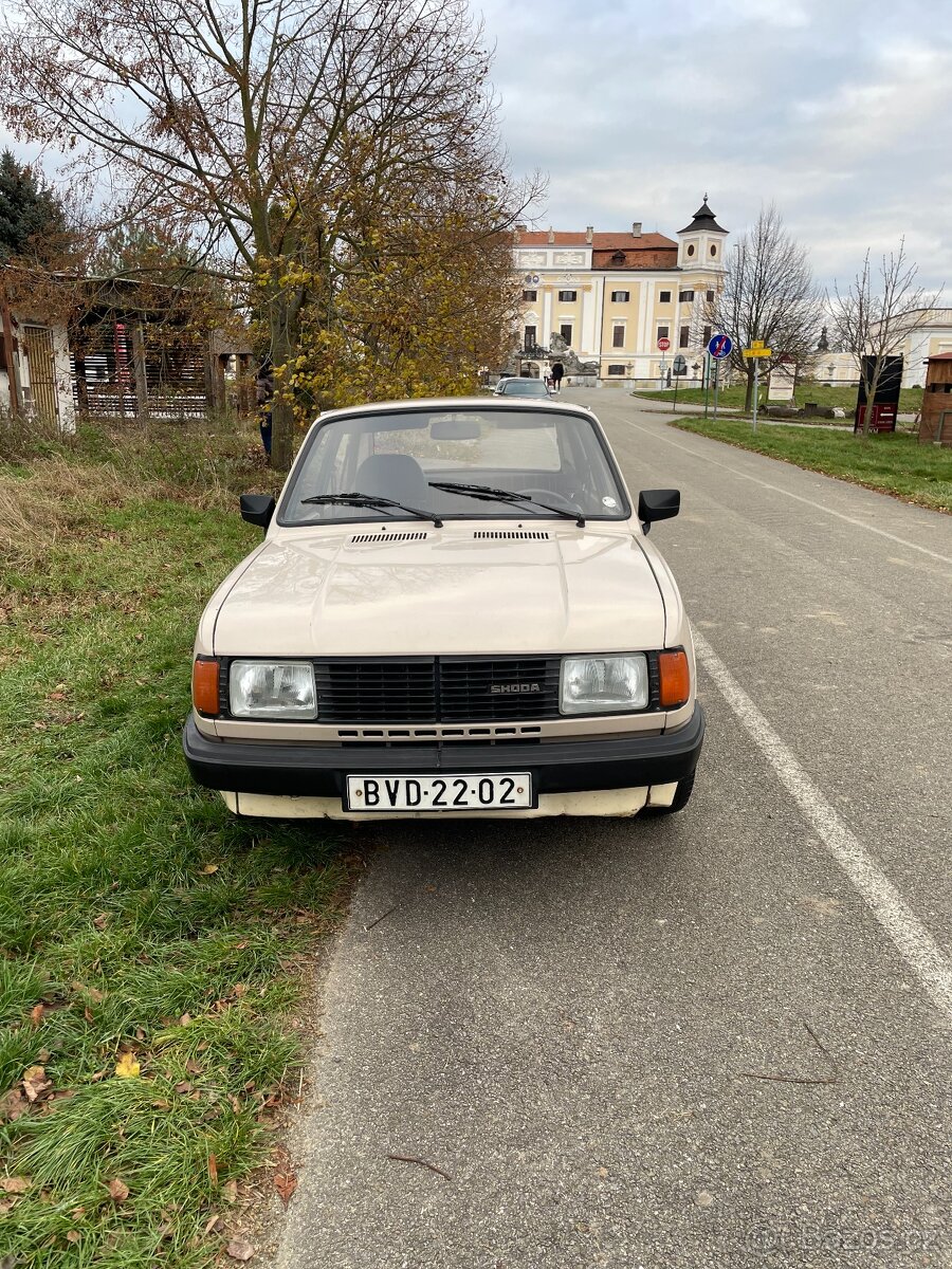 Škoda 125L r.v. 1989, bez koroze
