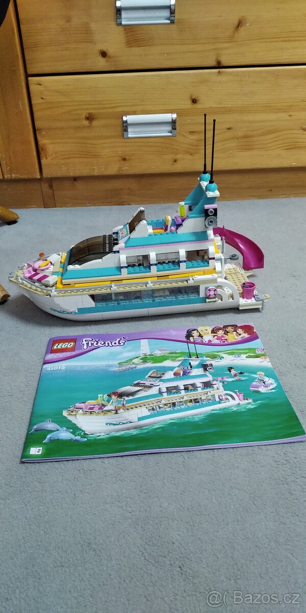 Lego friends výletní loď za delfíny