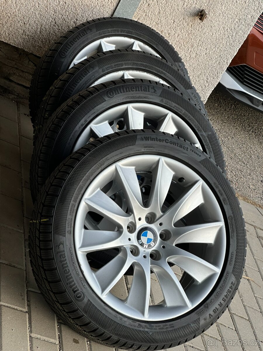 BMW ALU kola 18" 245/45 ZIMNÍ