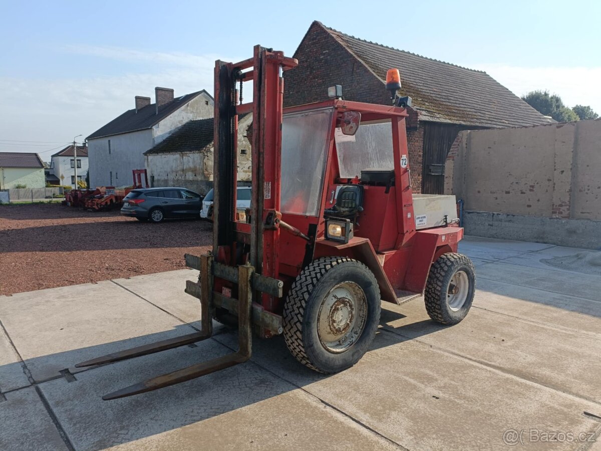 Terénní VZV MANITOU MC20 v originálním stavu, VIDEO