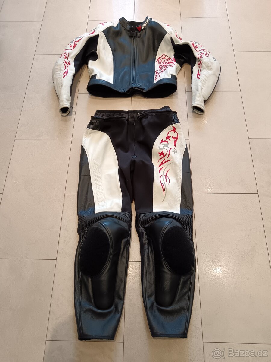 Dainese Lady-Dámská kožená moto kombinéza, XL