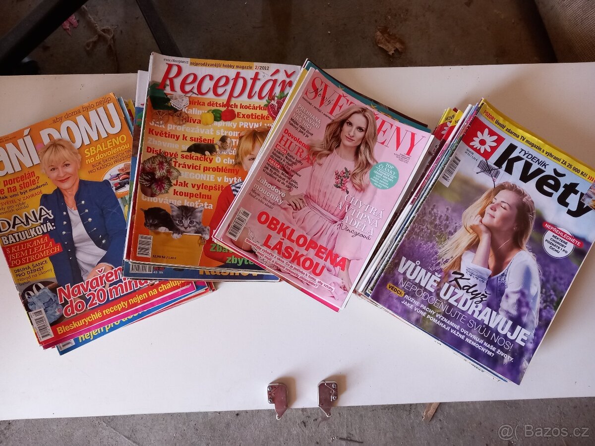 Květy, Svět ženy, Receptář, Paní domu