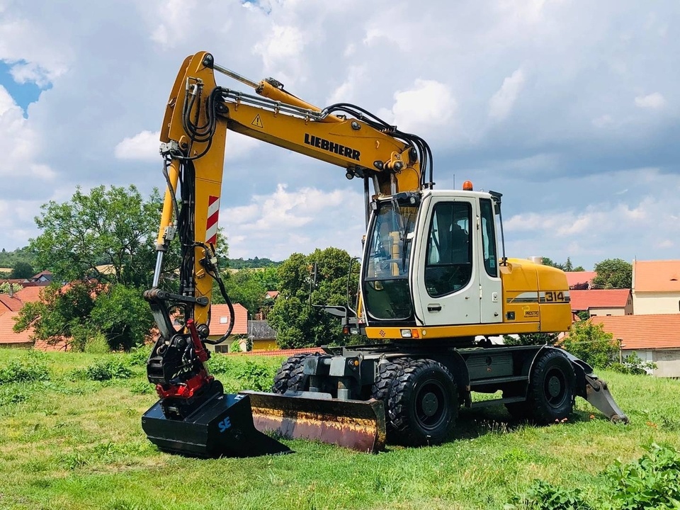 Kolové rypadlo Liebherr A314