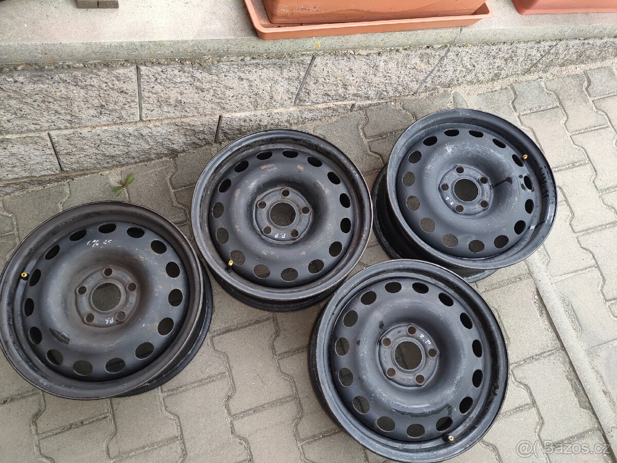 Plechové disky 5x108 r15