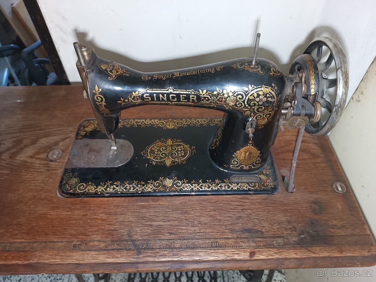 šicí stroj Singer r.v.:1908
