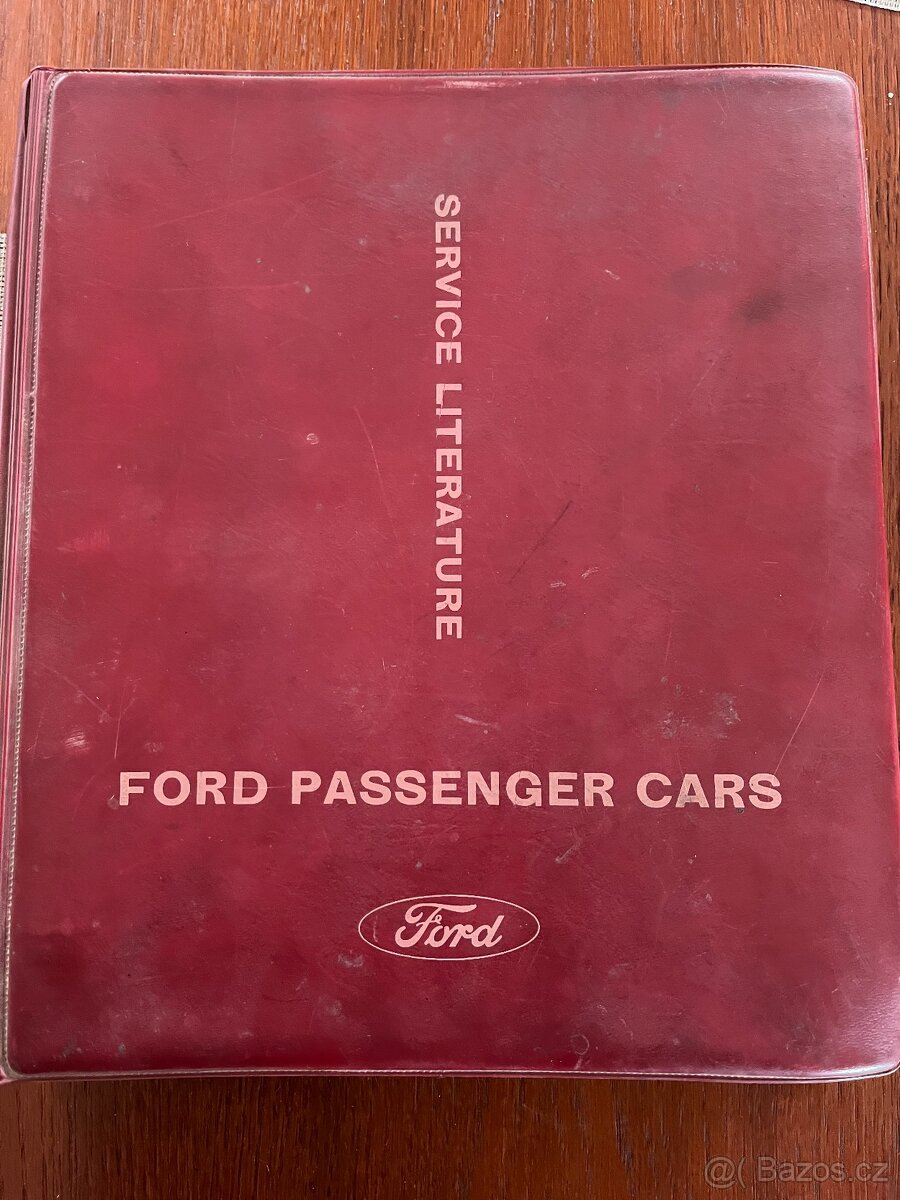 Servisní katalog Ford consul cortina 1200