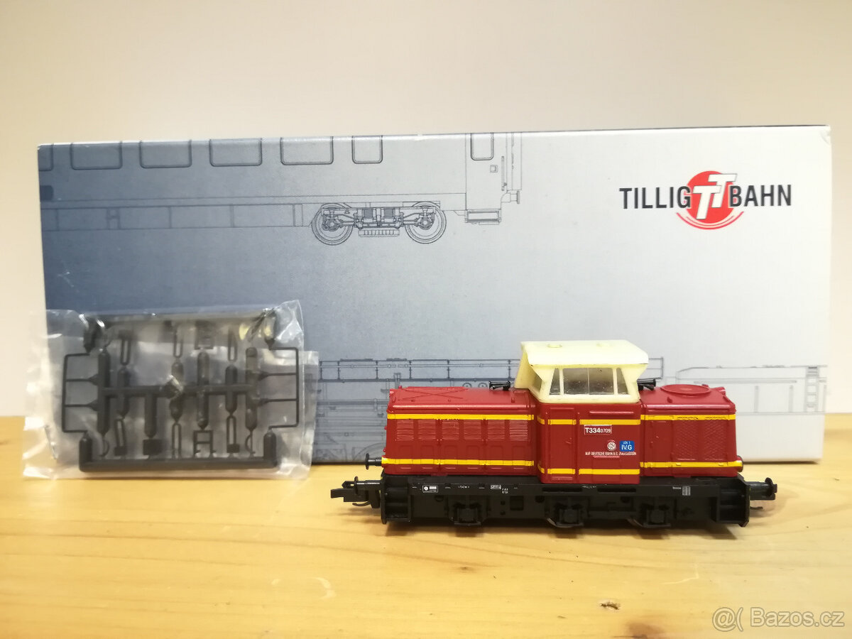 Vláčky - Lokomotiva T 334 "Rosnička"