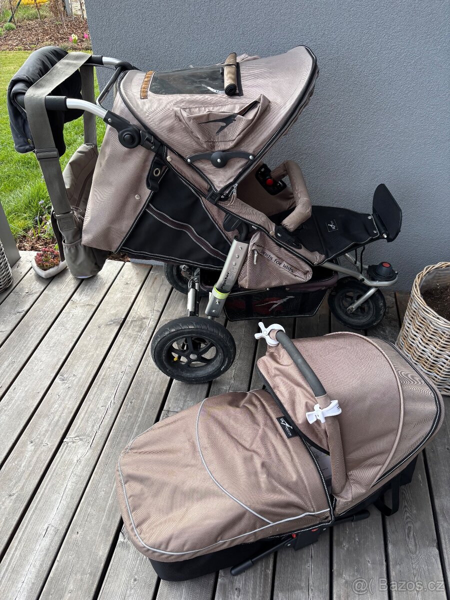 TFK Joggster Twist + multiX korbicka