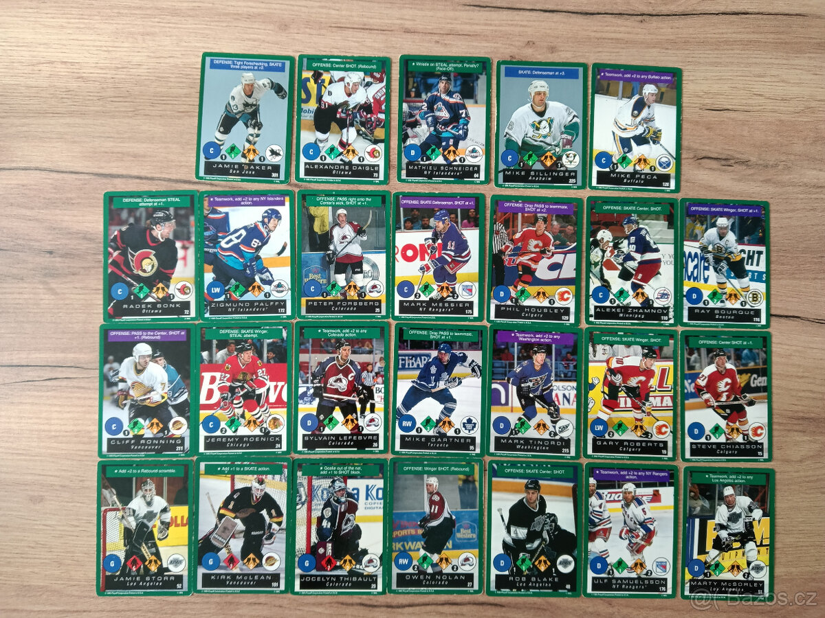 Hokejové karty NHL play off 1995