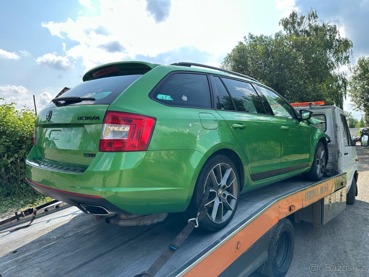 Škoda Octavia 3 RS kombi 2.0TSI 162KW CHHB QSJ LF6Z r.v.2015