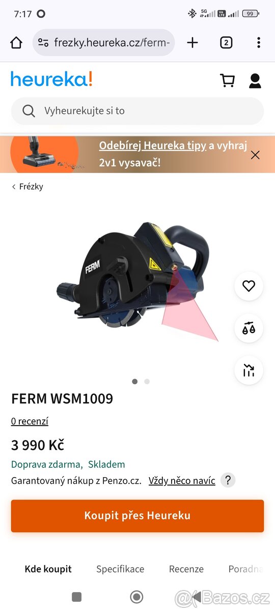 Fréza Ferm WSM 1009