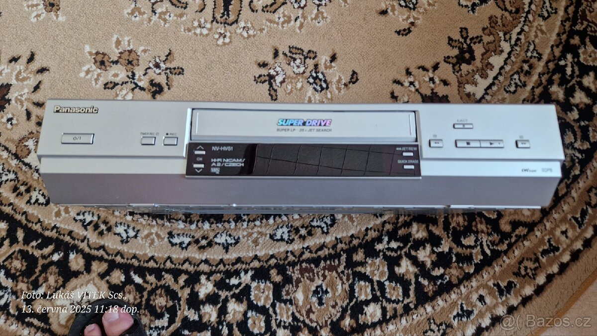 Panasonic videorekordér NV-HV51 VHS