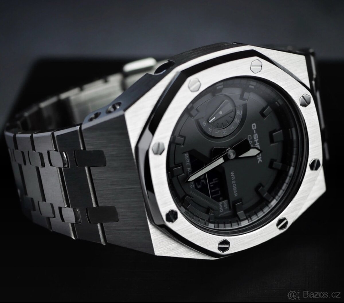 Casio G-Shock GA-2100 Mod stainless steel