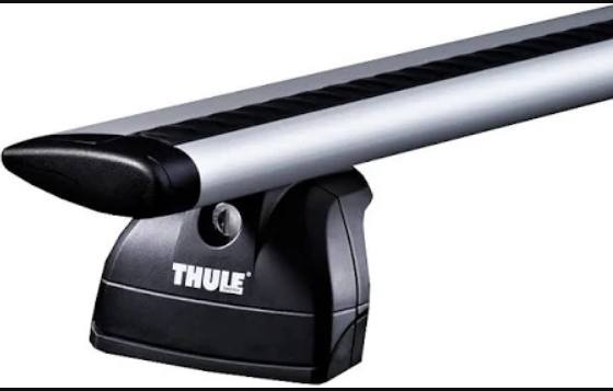 střešní nosič Thule 753 WingBar tyče na zabudované podélníky