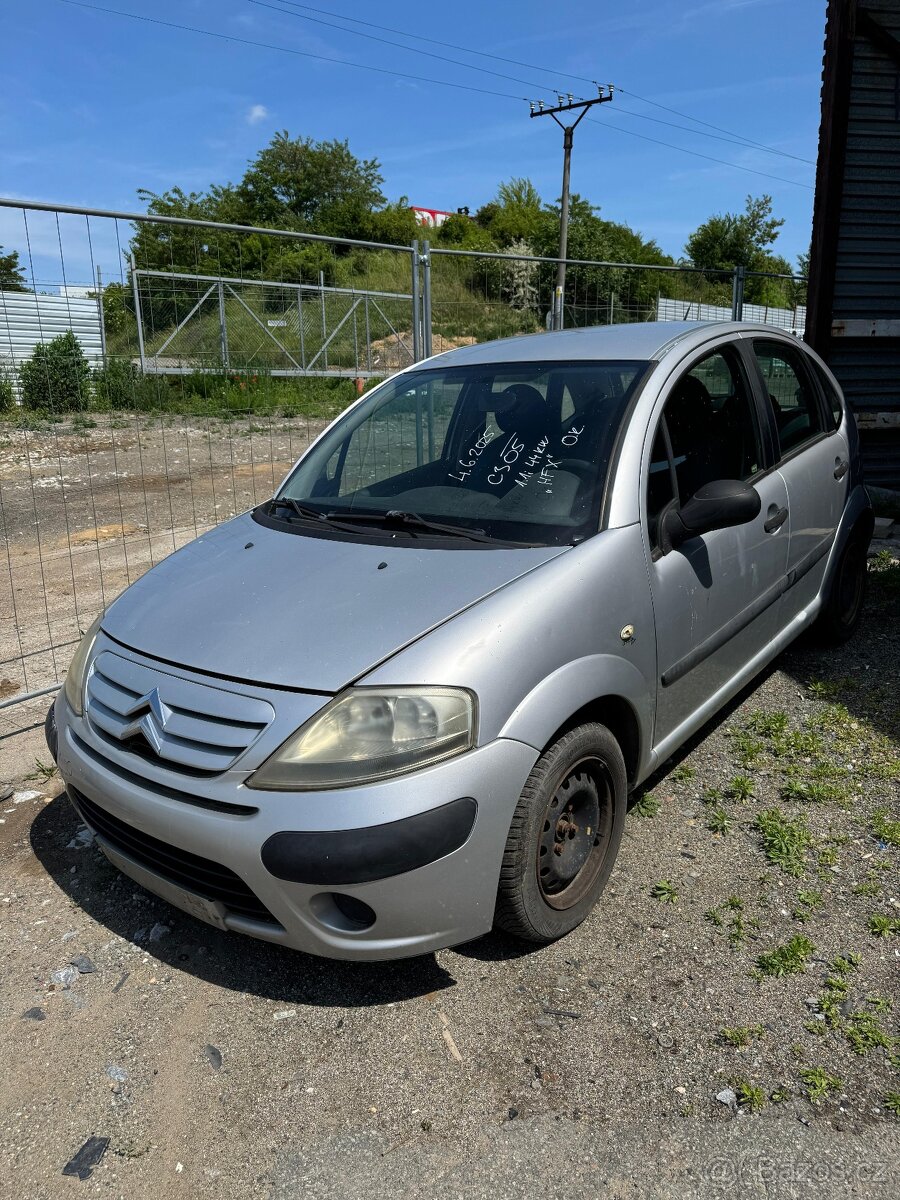 Náhradní díly - Citroen C3 1.4 44kW r.v. 2005