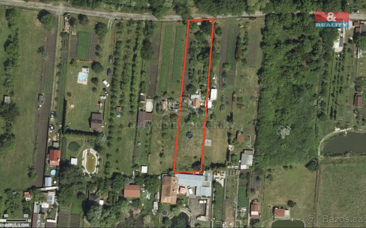 Prodej zahrady, 1424 m², Břeclav