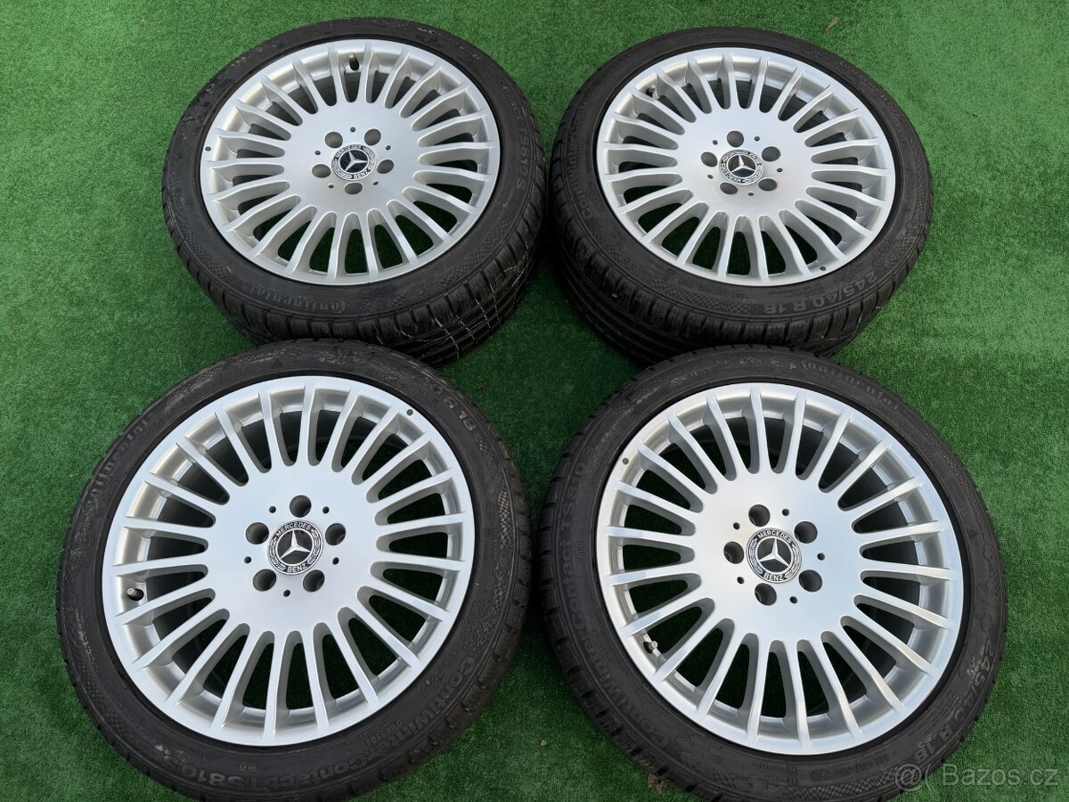 Originál alu kola Mercedes CLS W219 5x112 R18 zimn
