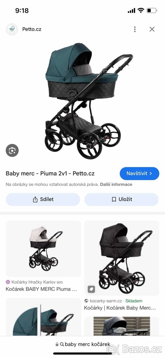 Baby Merc Piuma 2v1