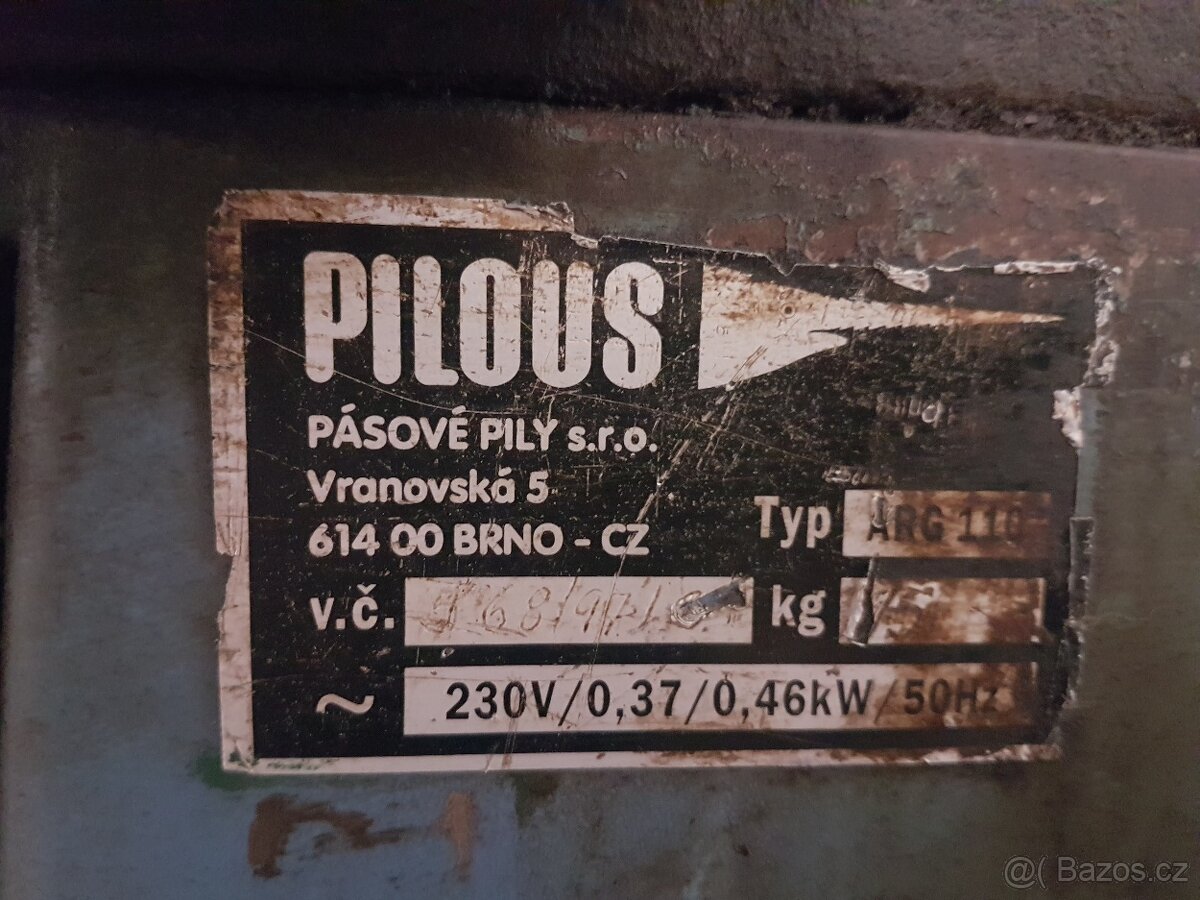 Pásová pila Pilous ARG110