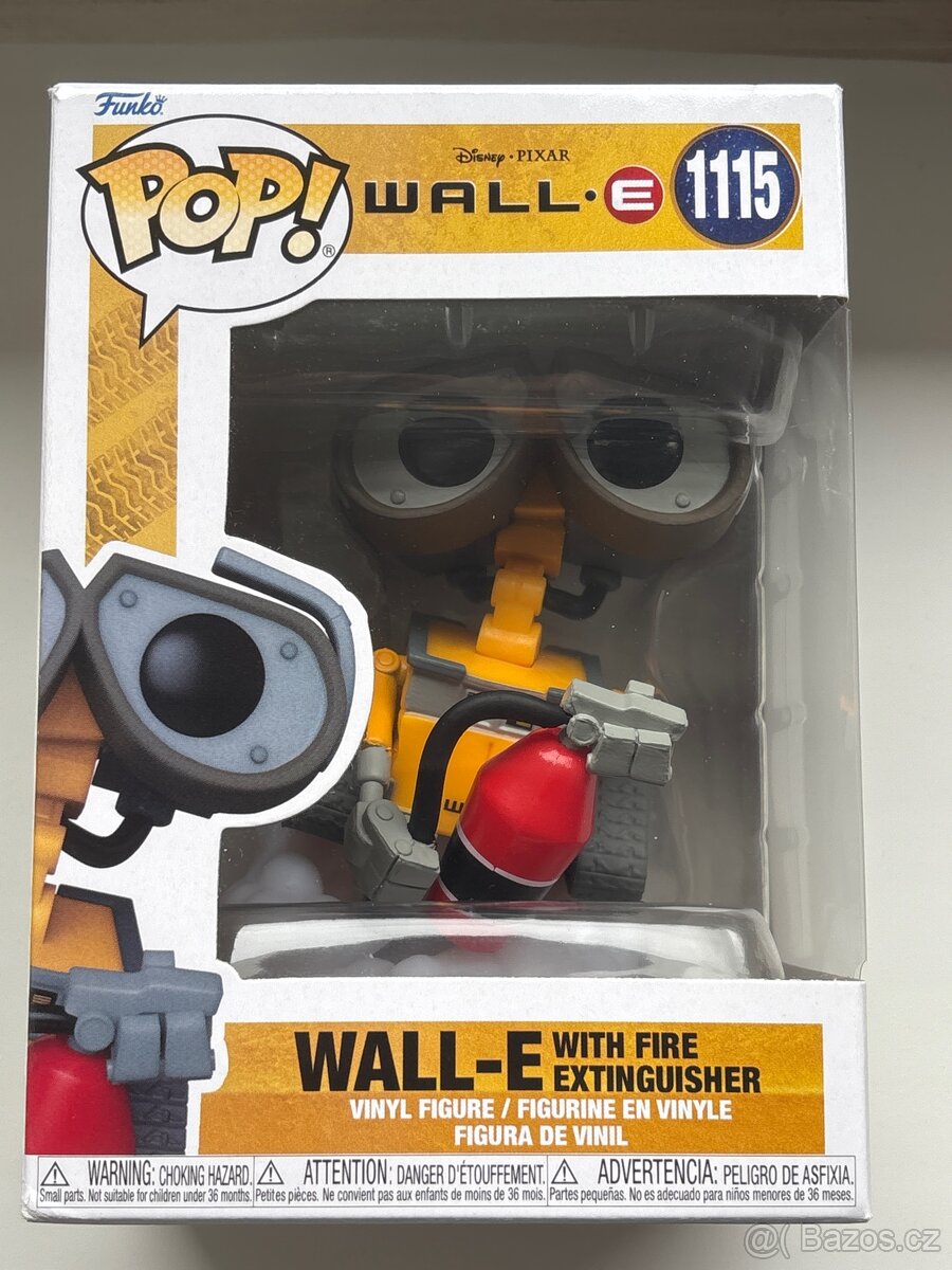 Funko Pop WALL-E s hasičákem