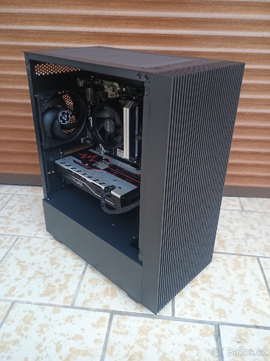 Herní počítač, Ryzen 5, 8GB RAM, RX 570