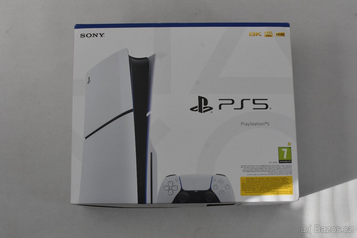 PlayStation 5 (verze slim) s mechanikou ,záruka rok Zánovní