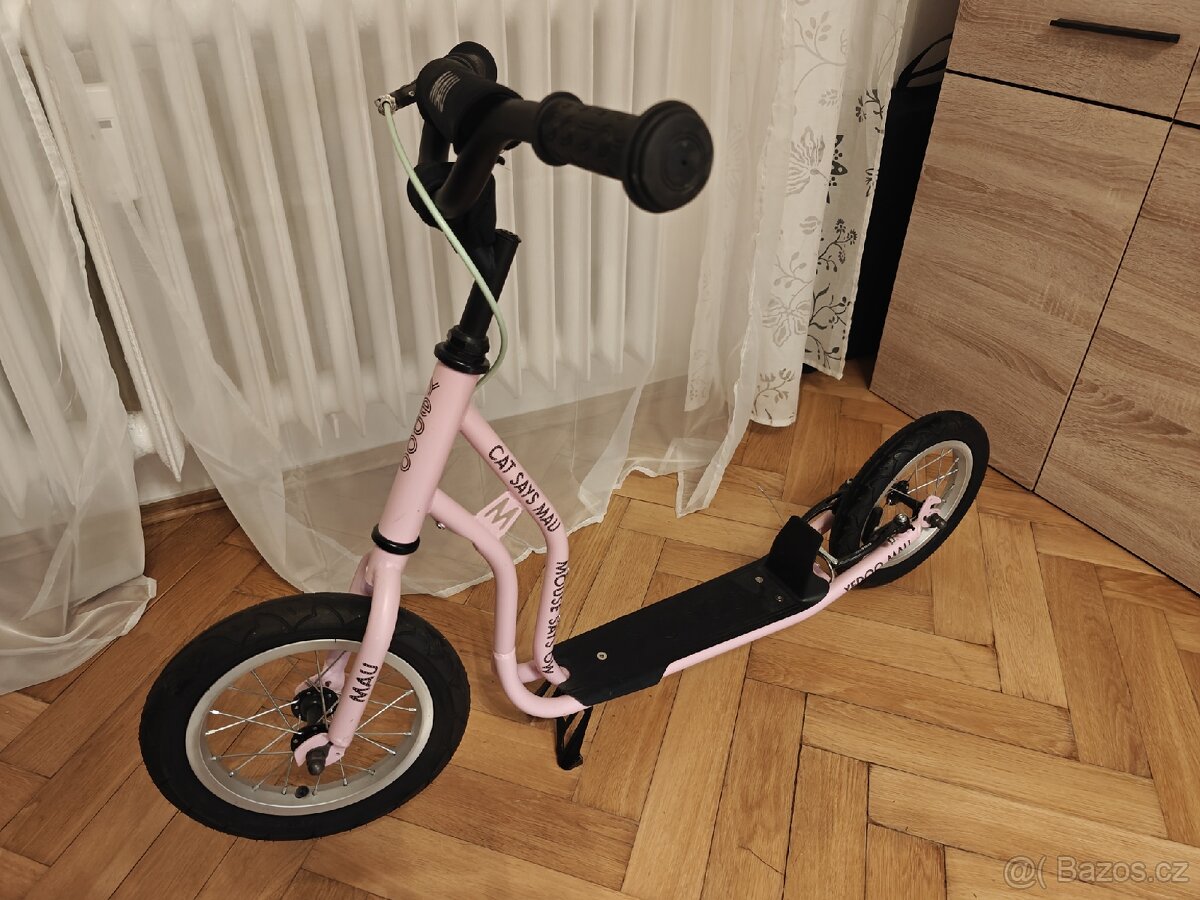 Dětská koloběžka Yedoo Mau pink / růžová - jako nová