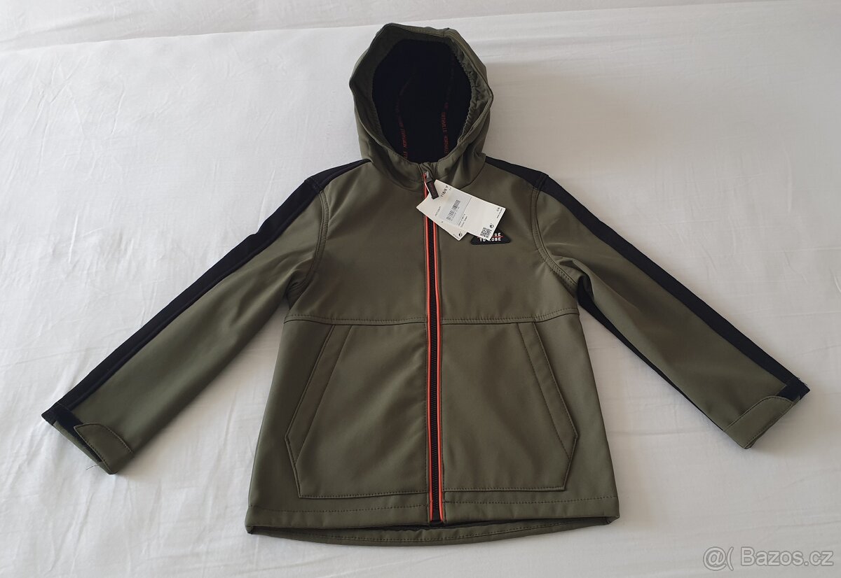 Nová softshellová bunda vel. 116