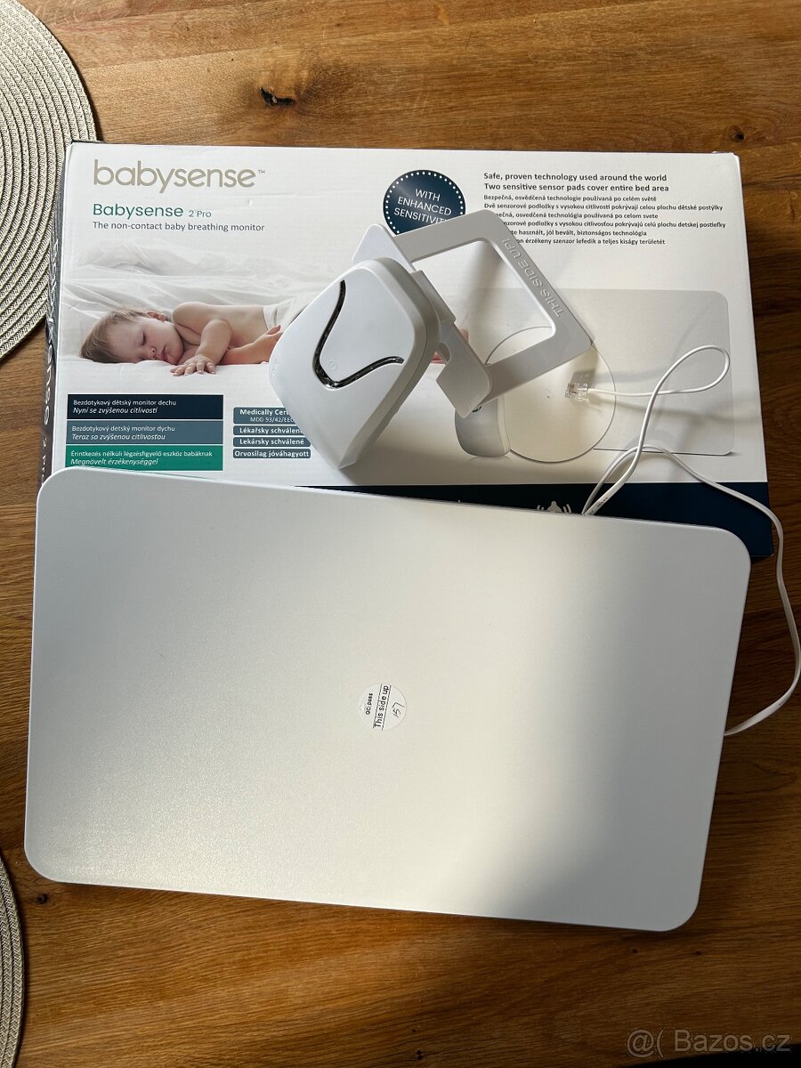 Monitor dechu Babysense 2 Pro bílý