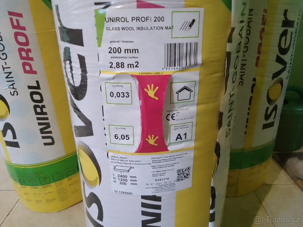 Tepelná izolace Isover unirol profi