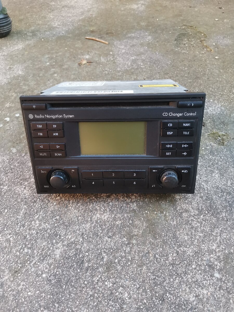 VW autorádio MCD s navigaci