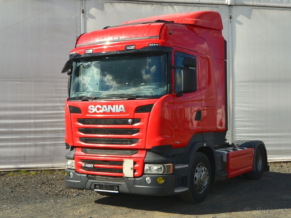 SCANIA R 490 retarder hydraulik Euro 6 - tahač