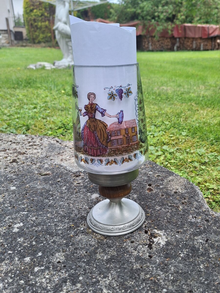 UMĚLECKÝ SVÍCEN CÍNOVÝ ANTIKVARIÁTNÍ