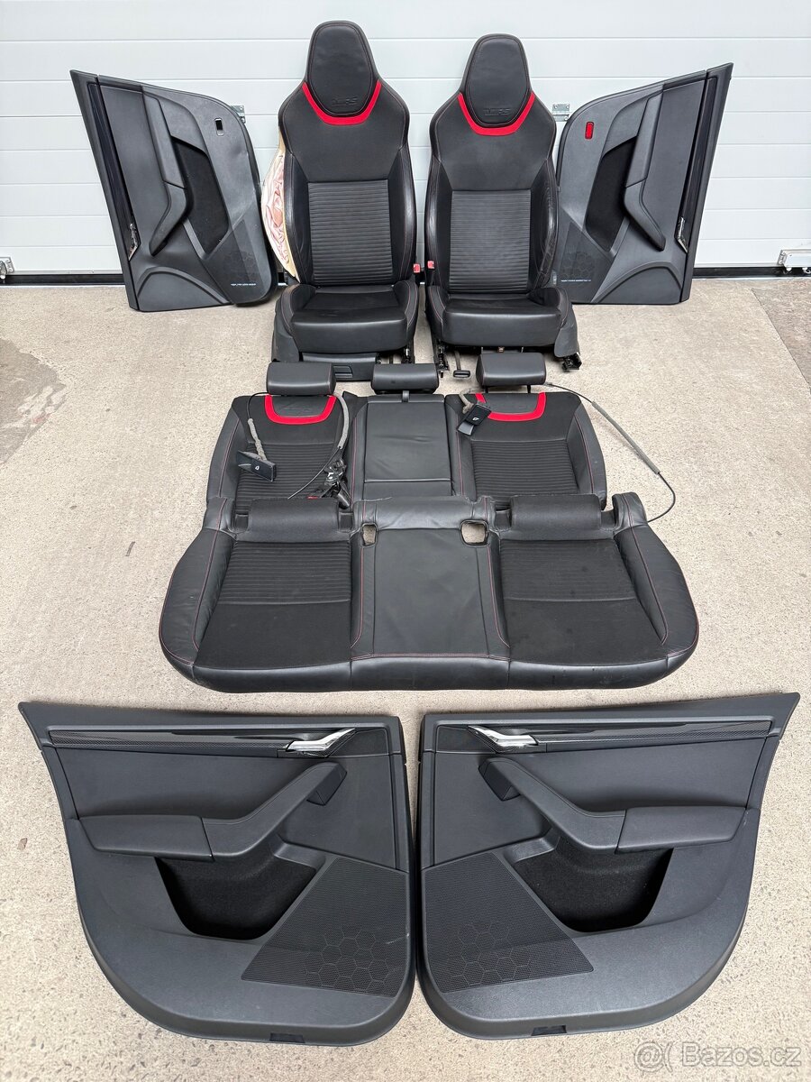 Sedačky + Tapecírunk Octavia 3 RS