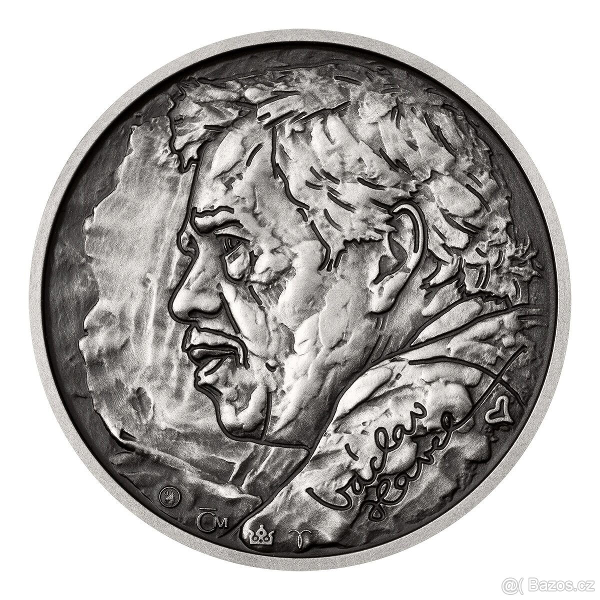 Stříbrný tolar Václav Havel, 2024, emise pouze 150 kusů