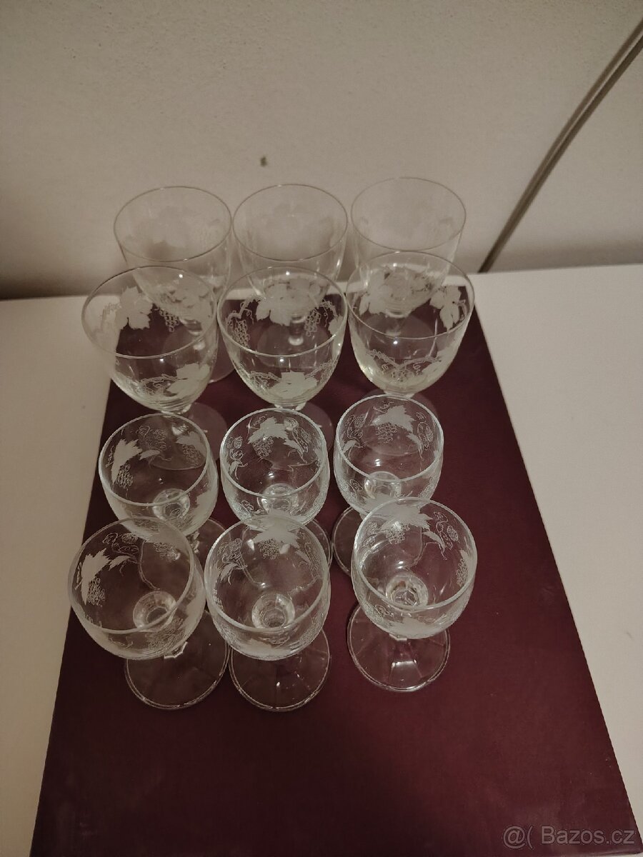 Sklenice na víno 2x6ks