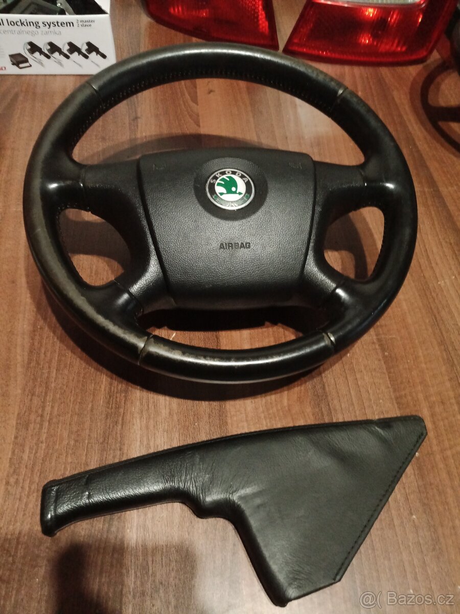 Volant kožený do Fabie