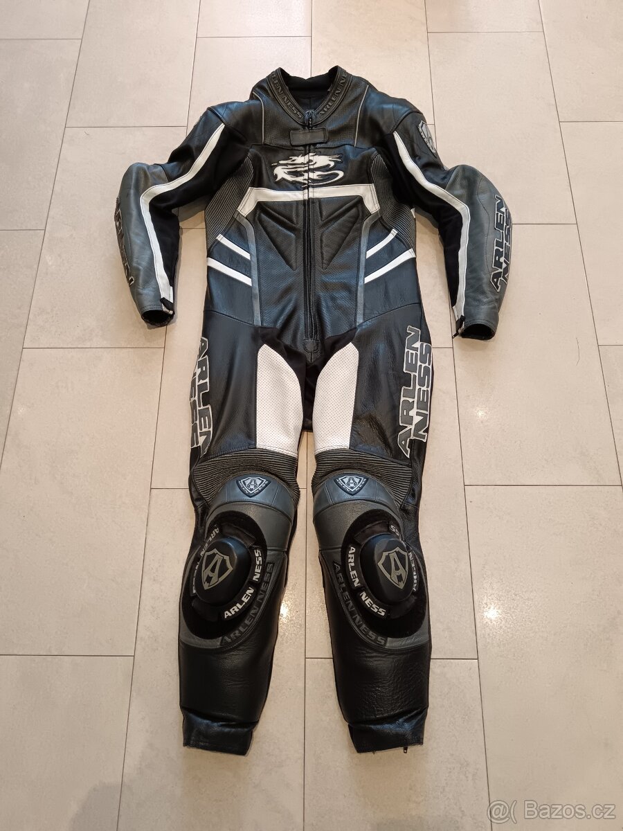 Arlen Ness DNA-Pánská(Dámská) kožená moto kombinéza