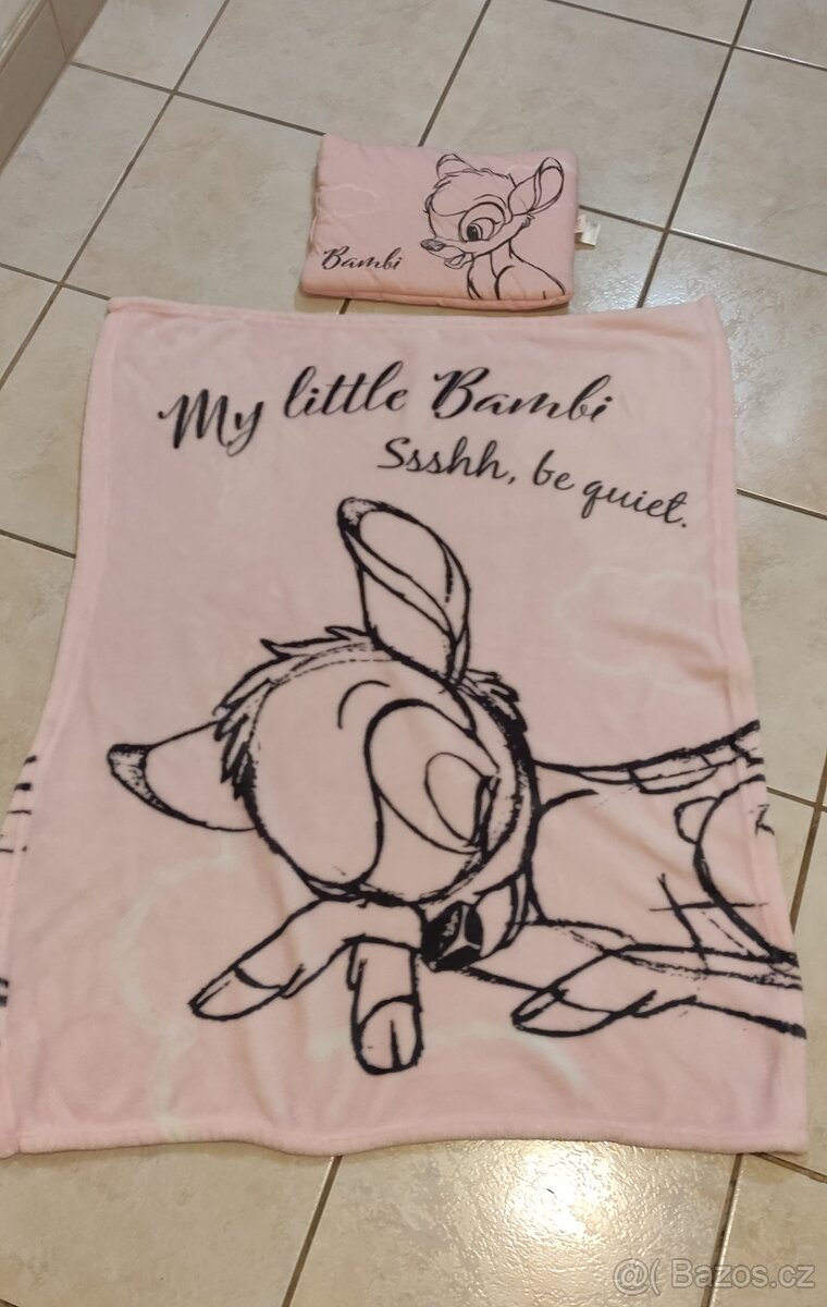 Polštářek a dečka pro miminko