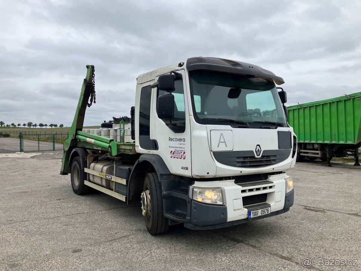 Renault Premium 330 řetězový / ramenový nosič kontejneru