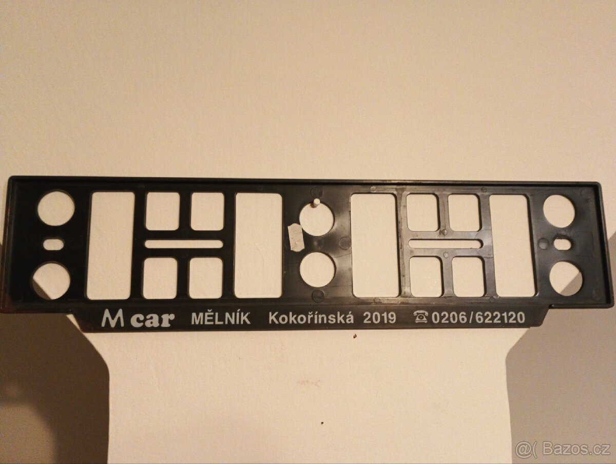 Rámeček SPZ 80./90. Youngtimer apod. 1990-1999