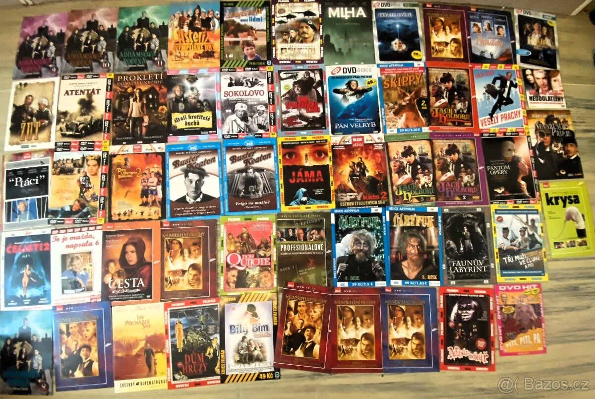 DVD Pohádky a filmy ⭐