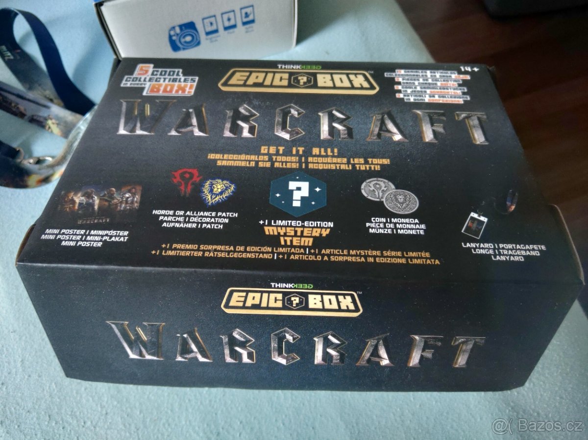 Warcraft epic box sběratelská krabice