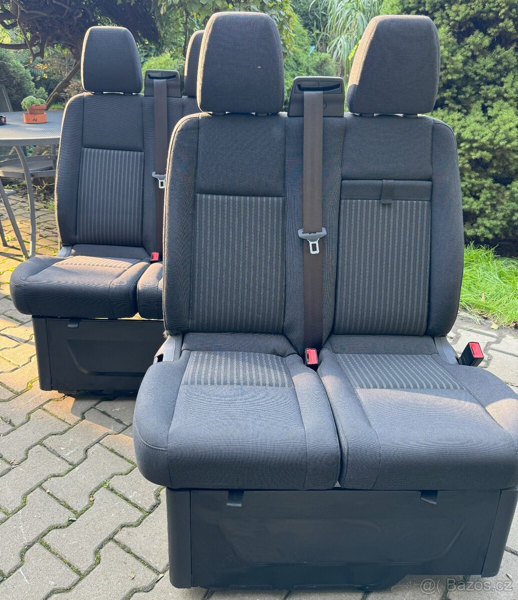 Prodám zánovní sedadla Ford Custom, Ford Transit