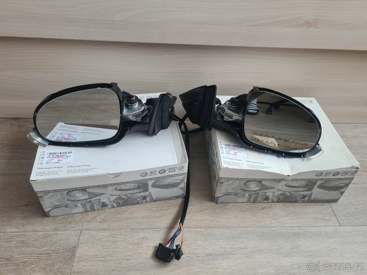 NOVÉ Zrcátka Superb 1 facelift MAX VÝBAVA ORIGINÁL
