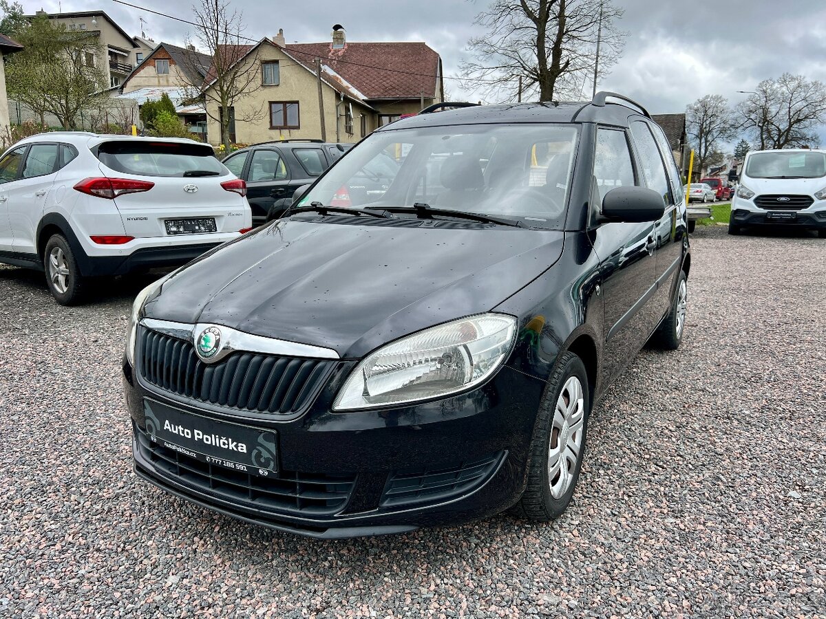Škoda Roomster 1.2 TSI 63 kW ROZVODY,Stav,Klima